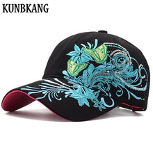 Load image into Gallery viewer, Women Cap  Flower Butterfly