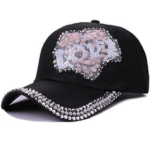 Load image into Gallery viewer, Women Cap Pearl Point Drill