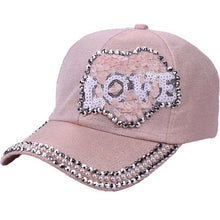 Load image into Gallery viewer, Women Cap Pearl Point Drill