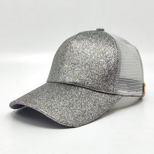 Load image into Gallery viewer, Women Cap Shiny Lurex