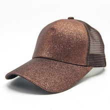 Load image into Gallery viewer, Women Cap Shiny Lurex