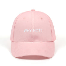Load image into Gallery viewer, WHY NOT Snapback Baseball Cap