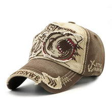 Load image into Gallery viewer, Man Cap Cotton Shark